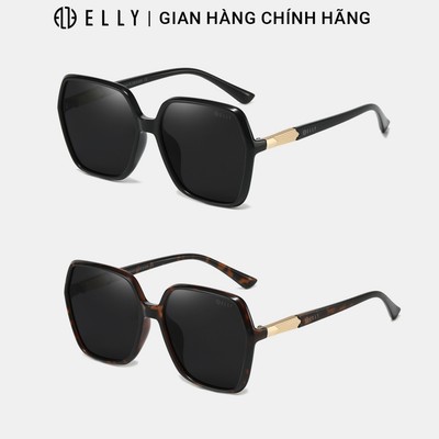 Kính mắt nữ ELLY EK203 gọng nhựa TR90 tròng phân cực TAC chống tia UV400 chống chói thời trang cao cấp