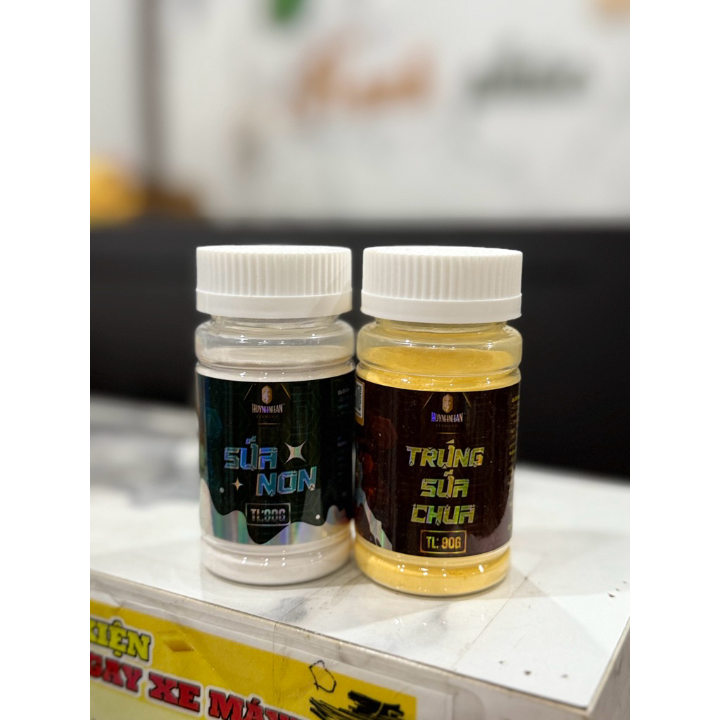 COMBO 2 CHAI Trứng Sữa Chua + Sữa Non Huỳnh Nhàn Fishing Câu Cá