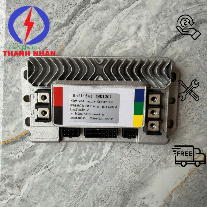 Ic Đúc 1200W Đa Năng Dành Cho Mọi Loại Xe Đạp Điện, IC Điều Tốc 48V-72V VC K1 V1 Xe Điện