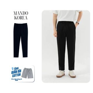 Quần Âu Nam MANDO Ống Côn Công Form Công Sở Nhiều Màu, Kiểu Dáng Basic Trẻ Trung Phong Cách Hàn Quốc - QKN020