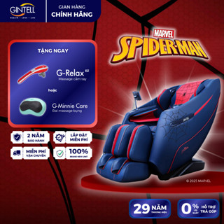 [PHIÊN BẢN GIỚI HẠN]  Ghế Spider-Man Massage Toàn Thân GINTELL | 24 Tháng Bảo Hành Chính Hãng