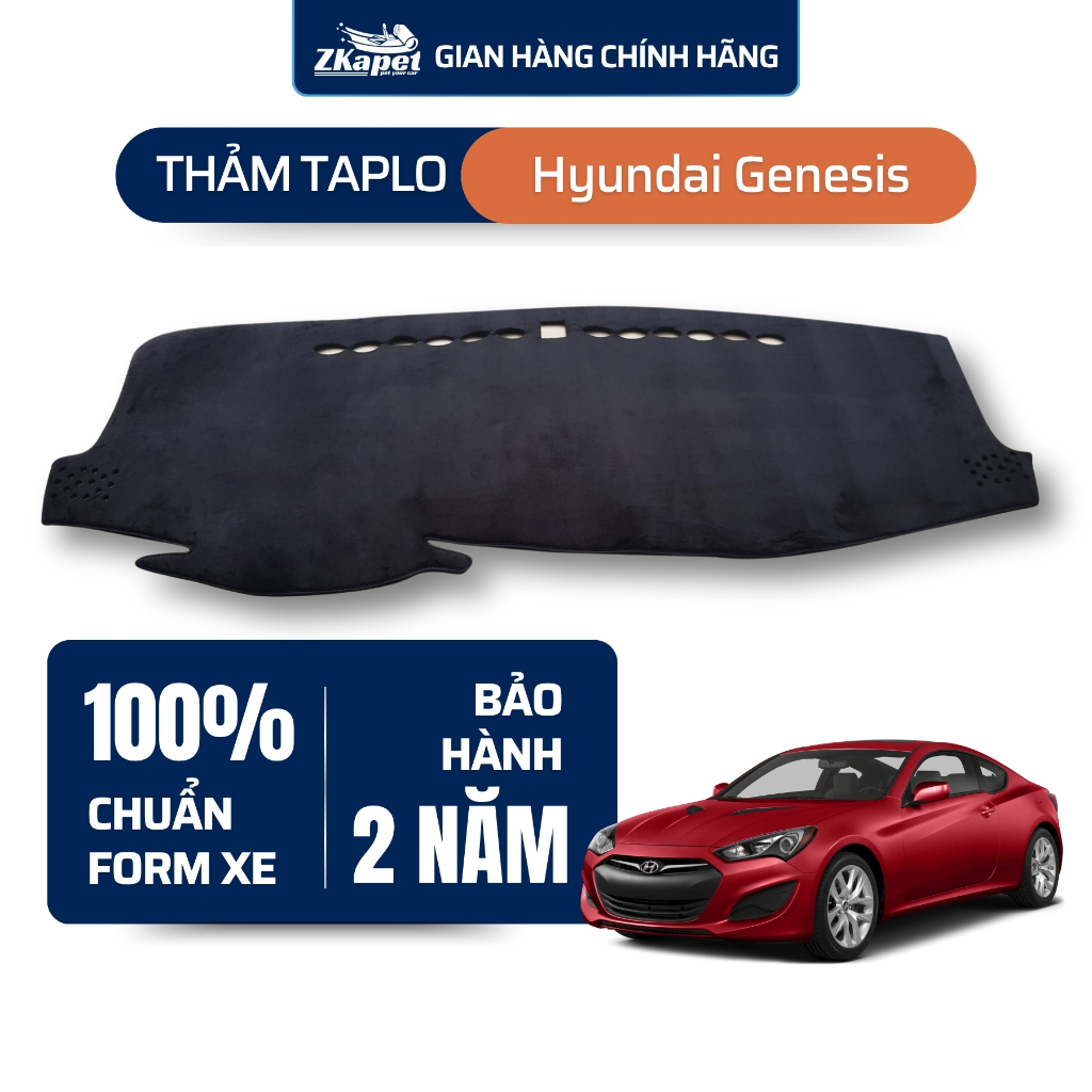 Thảm taplo ô tô Hyundai Genesis ZKAPET