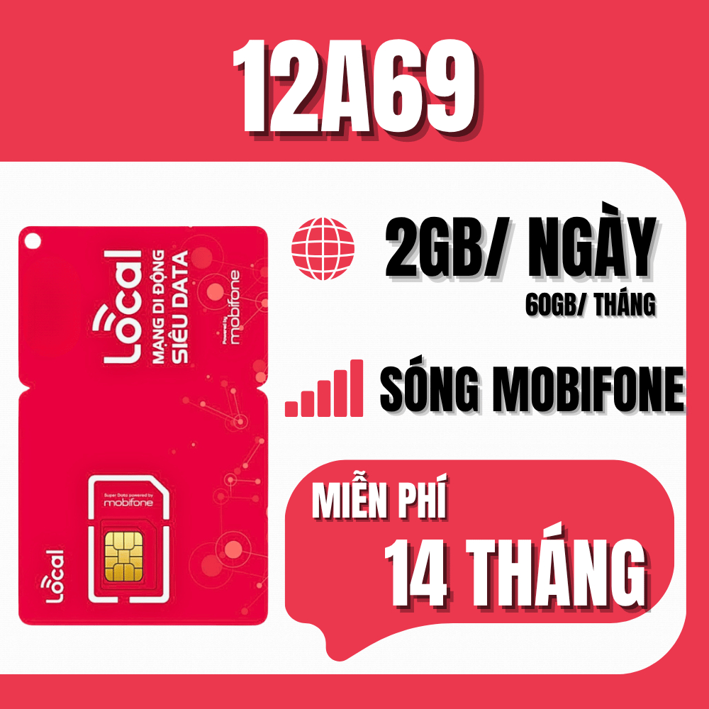[ SIM CỰC VIP ] SIM 5G MOBIFONE 14 THÁNG FREE - TẶNG 60GB/THÁNG SÀI MAX DATA TỐC ĐỘ CAO