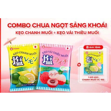 [Ship Hỏa Tốc HN] Set 3 gói Kẹo Eikodo Nhật Bản – Bộ 3 Vị: Chanh Muối, Vải Thiều, Matcha Sữa rẻ vô đ