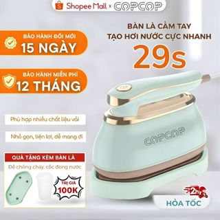  Bàn ủi hơi nước đa năng COPCOP 2in1 vừa là hơi - là khô cầm tay công suất lớn 1300W bảo hành 12 thá 