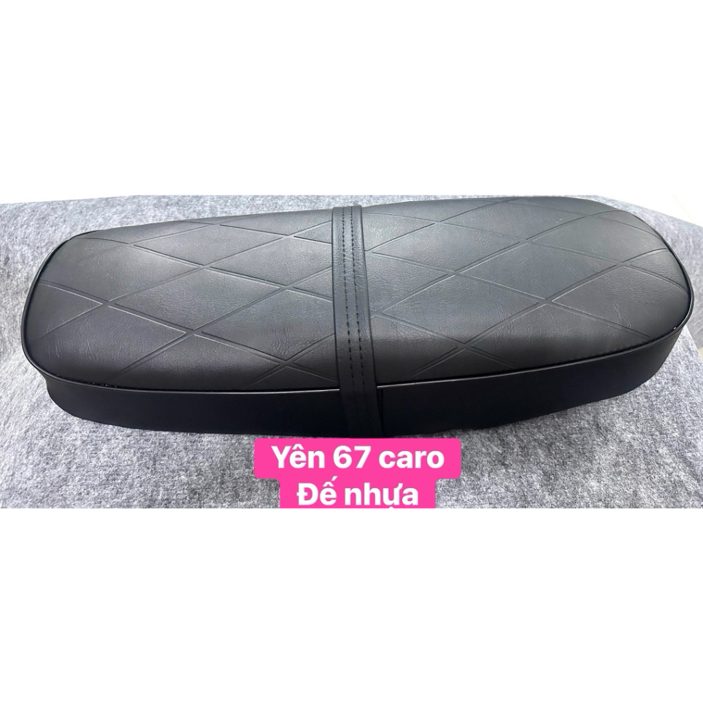 Yên 67 đế nhựa caro