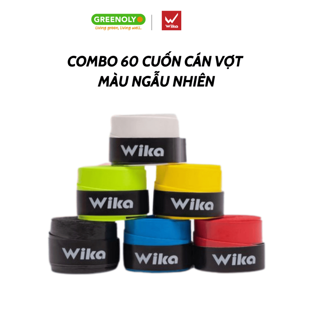 Hộp 60 Cuốn Cán, Cuốn Quấn Cán Wika W002 Màu Ngẫu Nhiên