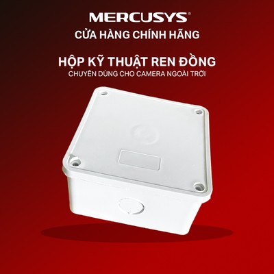 [Hỏa Tốc] Hộp Kỹ Thuật Camera Mercusys Chất Liệu Nhựa Abs Bền Khó Bị Va Đập