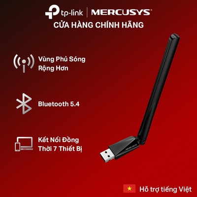 Bộ Chuyển Đổi Adapter USB Bluetooth 5.4 Mercusys MA550H | Giá Tốt, Phủ Sóng Rộng