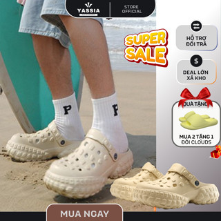   HỎA TỐC HN  Dép Đúc YASSIA TITAN Nam Nữ EVA Cao Cấp Dép Đúc Nguyên Khối Chống Trơn Trượt Thoáng Khí Êm Ái 