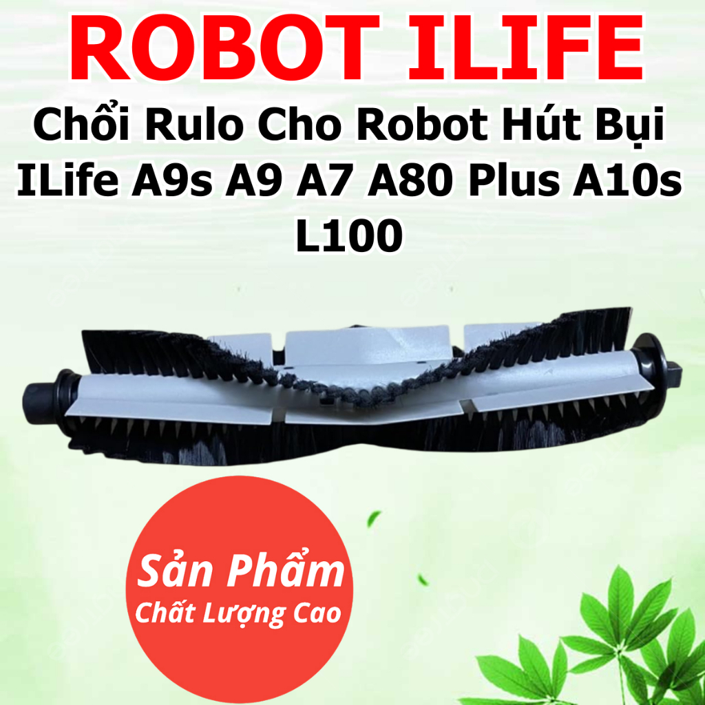Chổi Cuộn / Chổi Rulo (Chính Hãng) Cho Robot Hút Bụi iLife A9s A9 A7 A80 Plus A10s L100