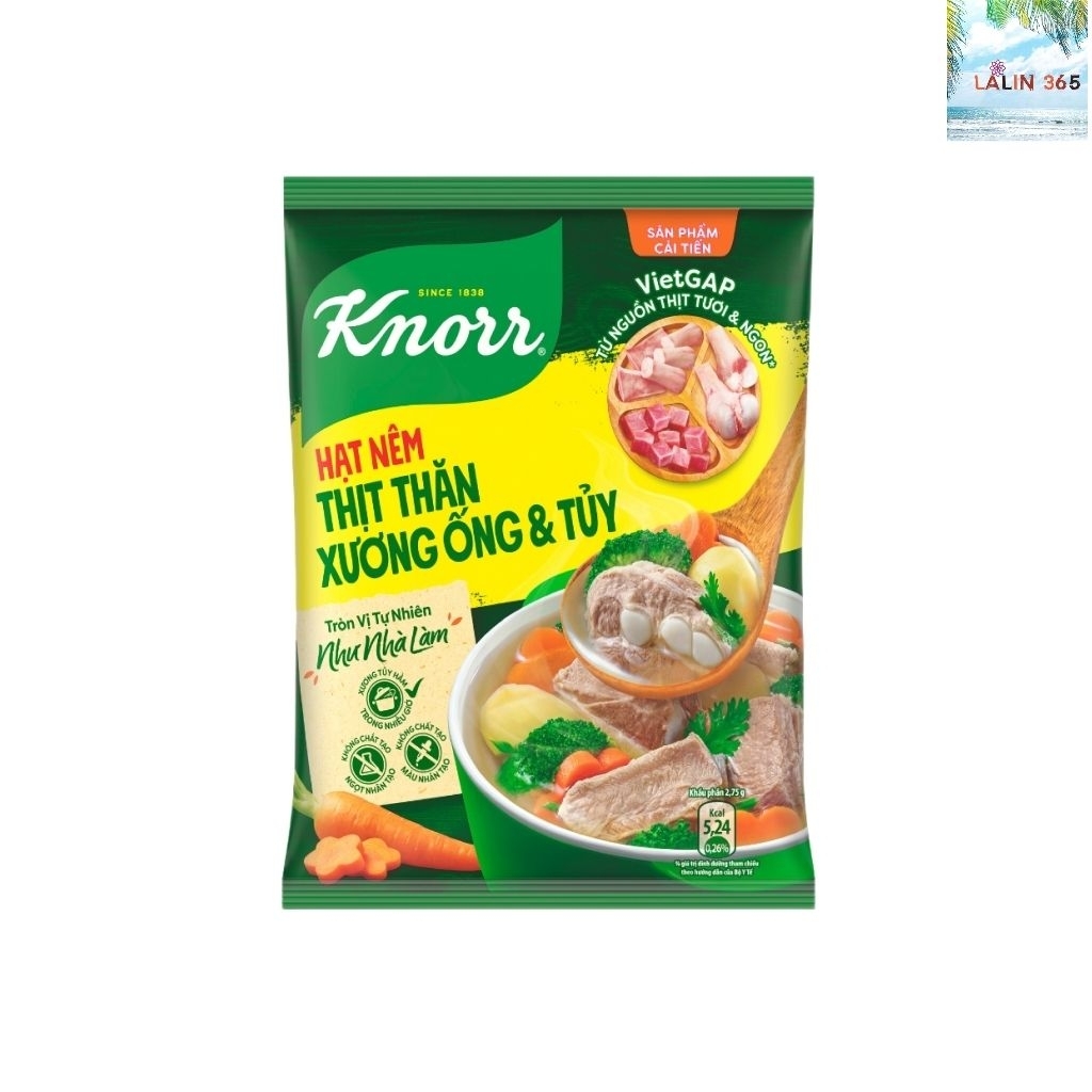Hạt nêm Thịt Knorr, Hạt nêm Chay Knorr gói 170g