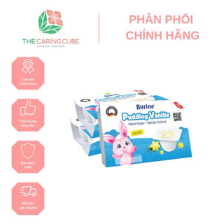 Pudding Ăn Dặm Burine Dành Cho Bé Nhập Khẩu Nguyên Vỉ Từ Đức