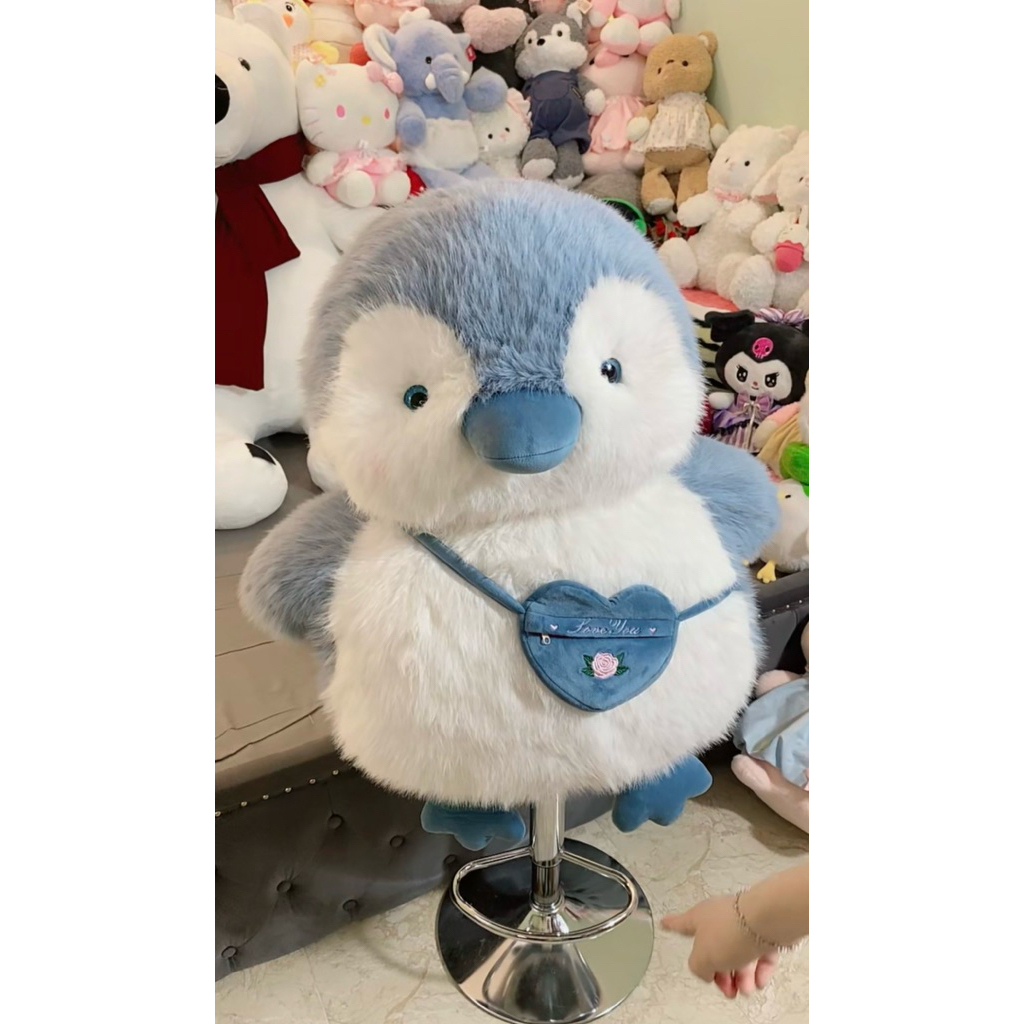 Gấu bông Chim cánh cụt khổng lồ 80cm nhà Miu Gấu Xinh