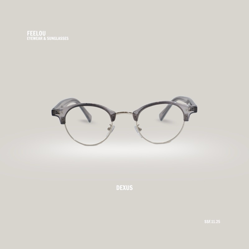 DEXUS grey - Mắt Kính Nam Nữ [ FEELOU ]