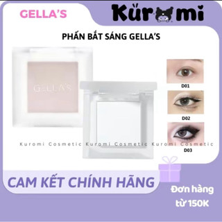   Gella’s  Phấn Bắt Sáng Highlight Gella’s Florrte bắt sáng siêu lì bền màu lâu trôi 