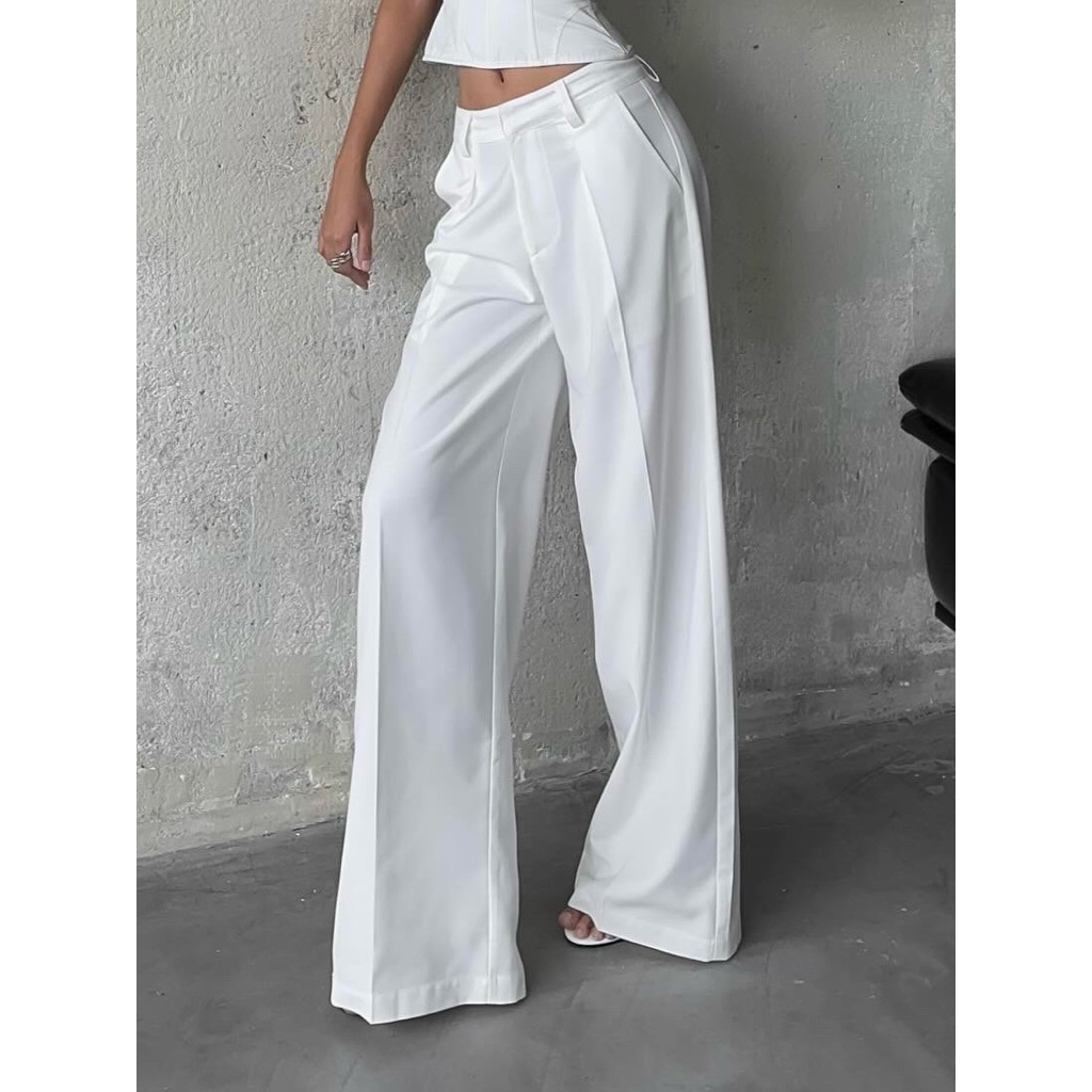 QUẦN TÂY LƯNG THẤP FW25 | AYSERKRIS