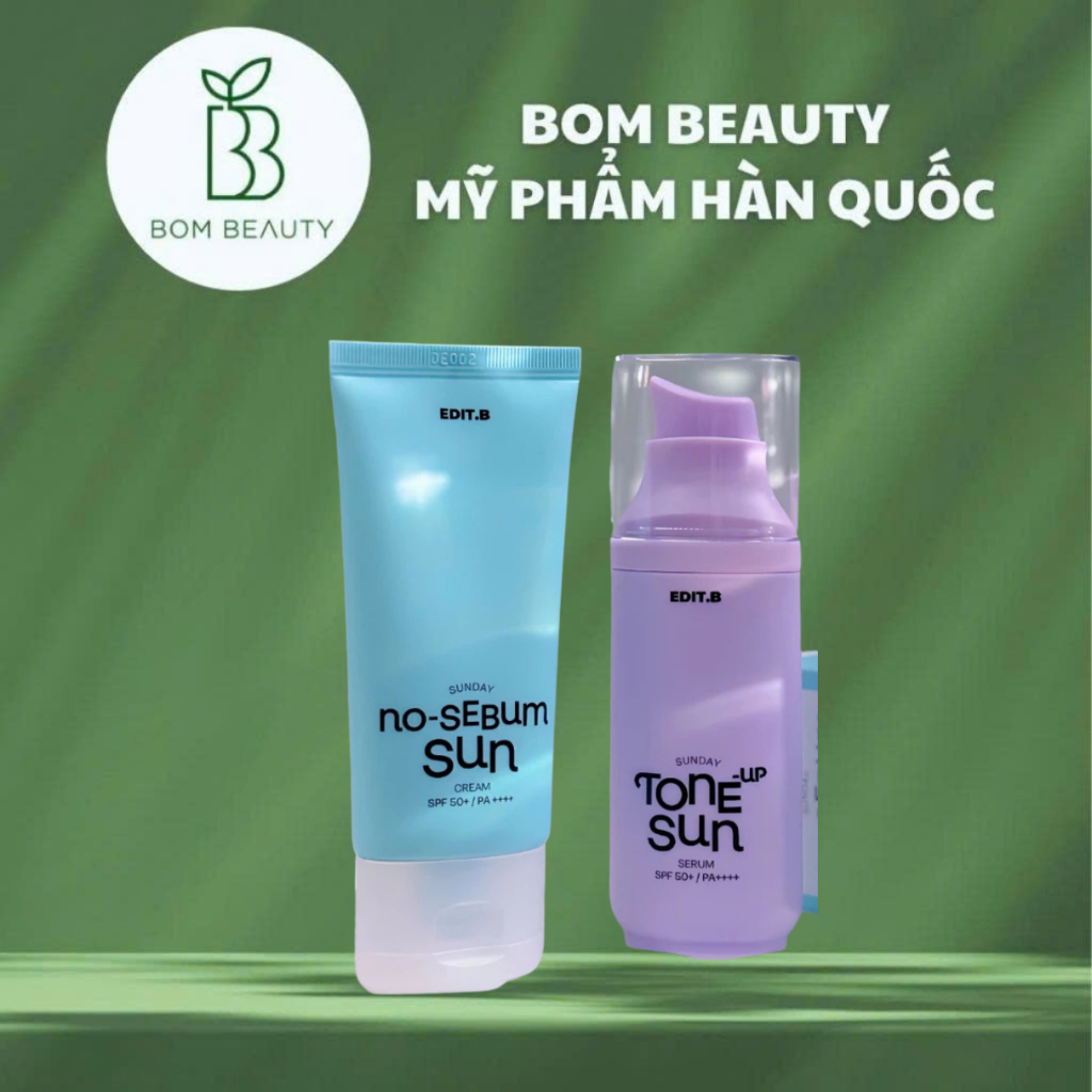 (t11/2026) Kem chống nắng thuần chay Edit.B editB Sunday Sun Cream
