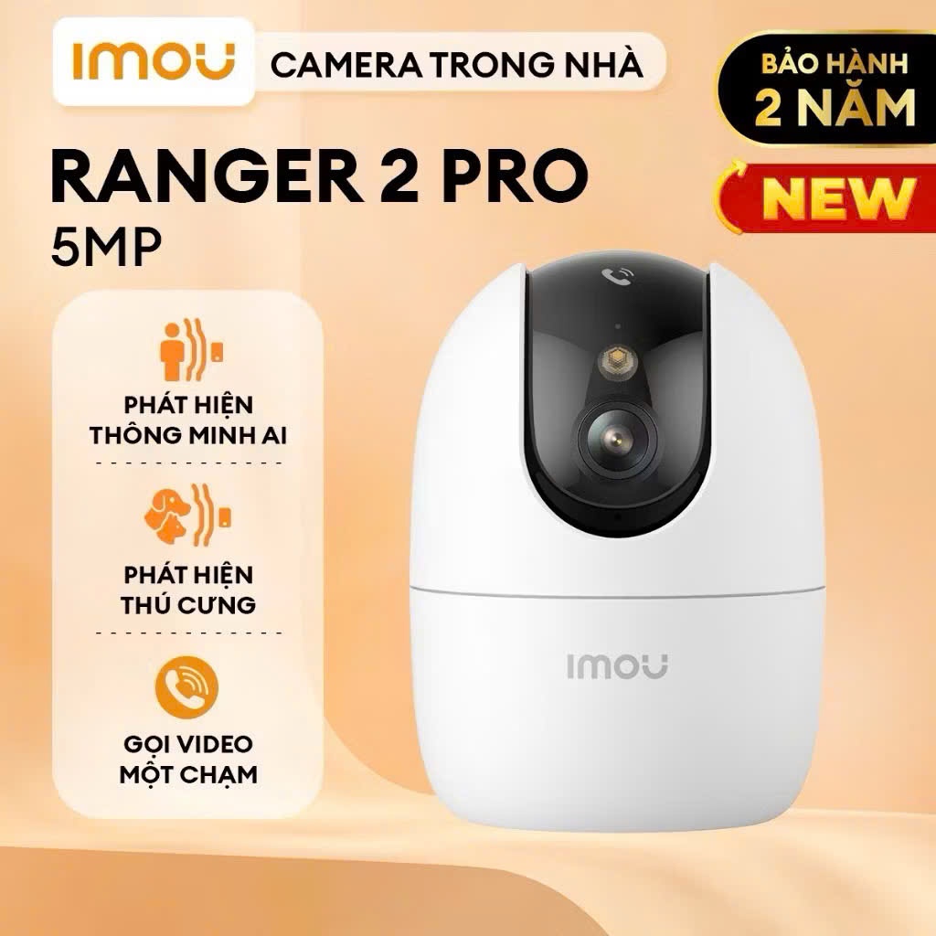 [New Pro] Camera Imou A52P Pro 5MP Hoặc A32 Pro 3MP, đàm thoại 2 chiều, Ban Đêm Có Màu, Chính Hãng