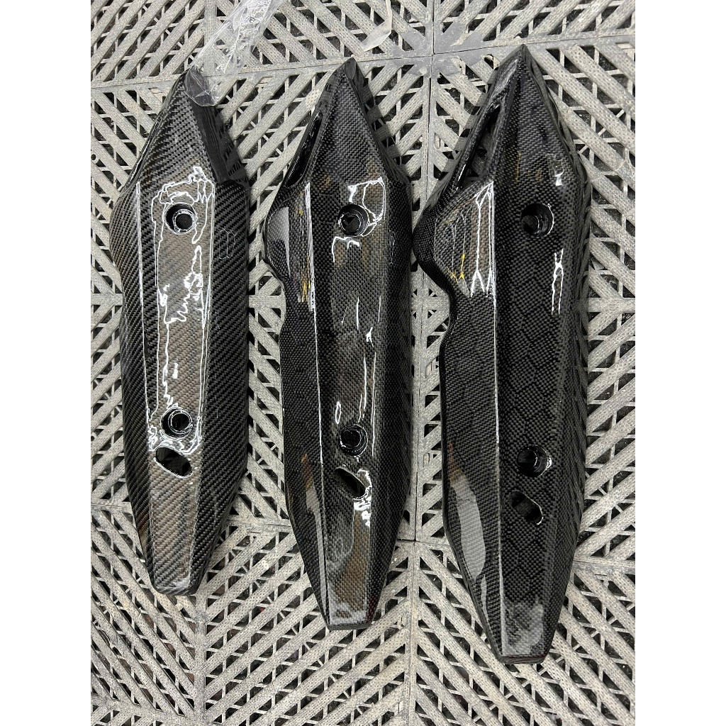 Ốp Pô Vario V2 Gắn Xe Vision 2016-2025, Vario-Click 2018 - 2025 Ốp carbon fiber