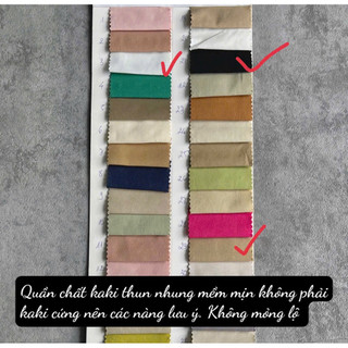 𝗞𝗮𝗸𝗶 𝗣𝗮𝗻𝘁𝘀 - | BEELY | Quần Kaki 9 tấc basic