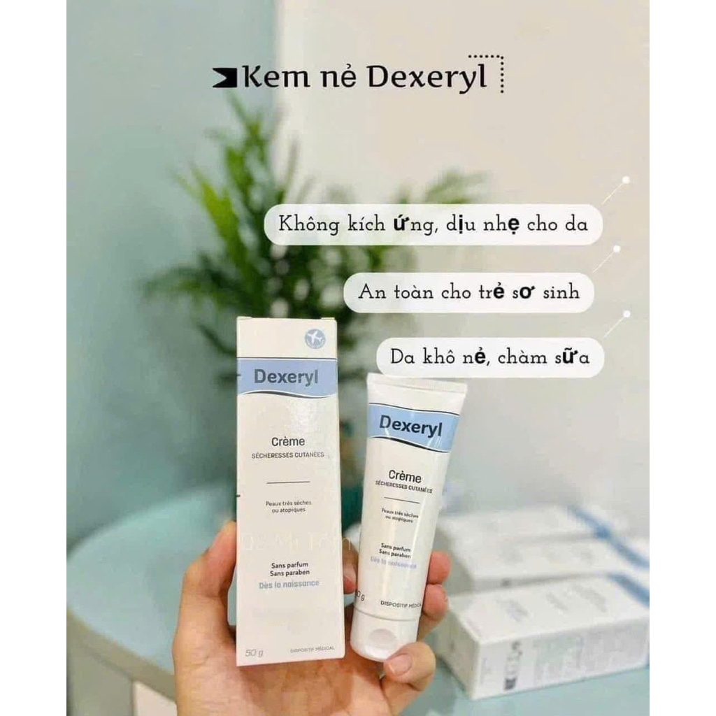[Chính hãng] Kem Nẻ Pháp Dexeryl an toàn dịu nhẹ