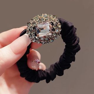 Dây buộc tóc scrunchie nơ, đá, trai sang chảnh cao cấp – Phụ kiện tóc nữ Hàn Quốc – N'Lee House