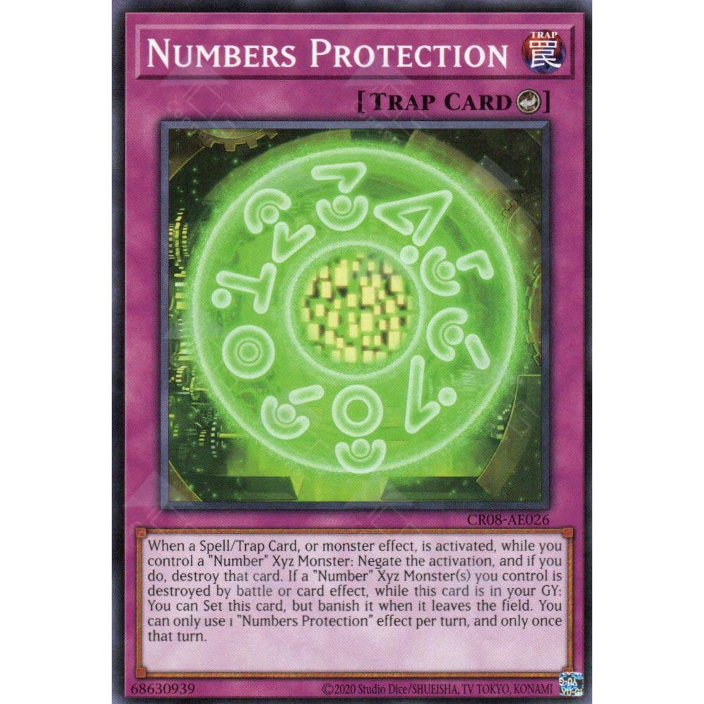 Numbers Protection - Common AE - CR08-AE026