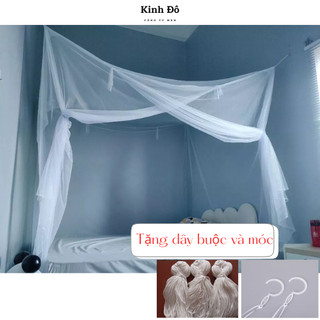  Màn tuyn mắc 4 góc ngủ chống muỗi cao 1m7 Kinh Đô rộng đủ kích thước theo yêu cầu 
