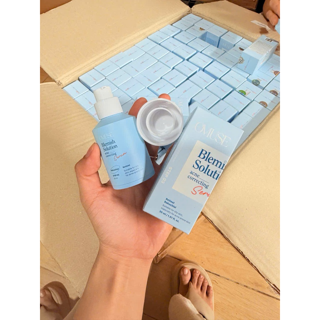 Serum giảm mụn OMUSE chứa Retinol 0.3%