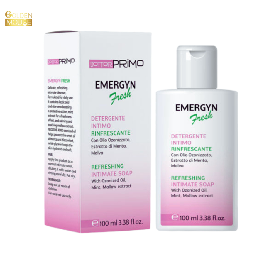 Dung dịch vệ sinh hữu cơ DottorPrimo Emergyn Fresh 100ml gel vệ sinh vùng kín dịu nhẹ