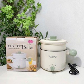 Nồi Lẩu Điện ozHU Mini -Có Khay Hấp