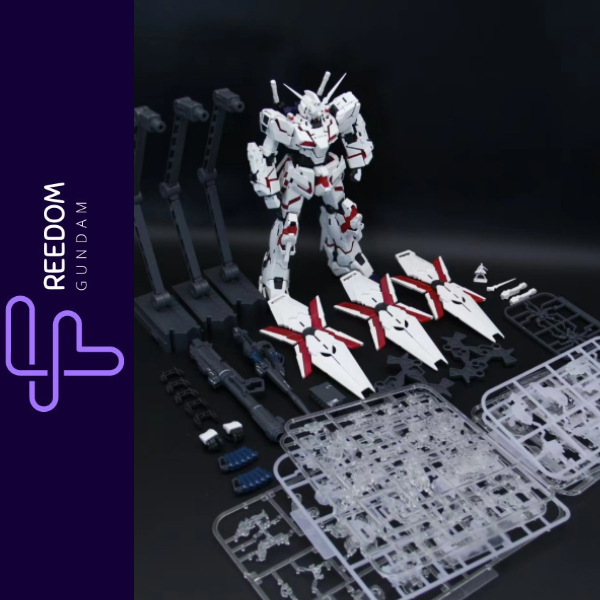 [Sẵn Hàng] Mô Hình Lắp Ráp Gundam MGEX 1/100 Unicorn Gundam 2202 Kèm Màu Clear