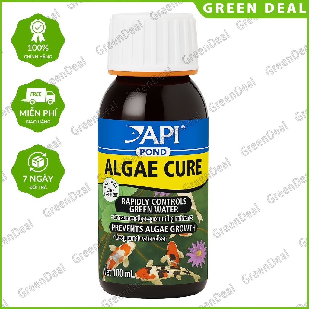API - Pond Algae Cure | Vi sinh xử lý hiệu quả rêu tảo làm xanh nước hồ cá cảnh thủy sinh
