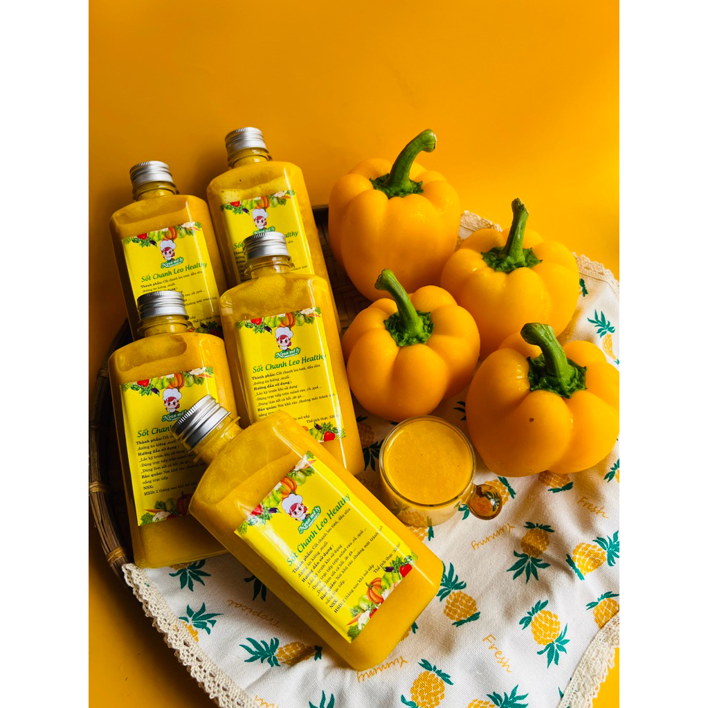 Sốt Chanh Leo Healthy Trộn Salad Chai 330ml - Ngonmely 89