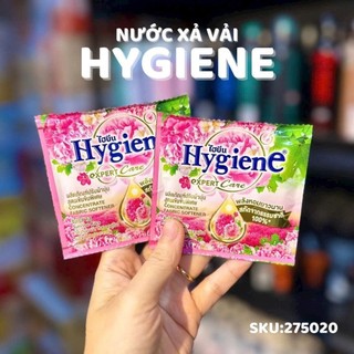 (set 10dây×12goi)Nước xả đậm đặc mềm vải Hygiene 20ml