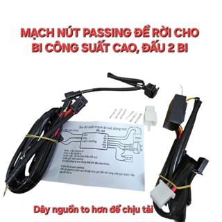  Mạch T2s Nguồn đấu đèn trợ sáng chính hãng BMA đủ phụ kiện chỉ việc lắp xe 