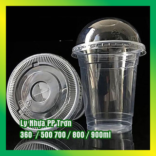 [Lốc 50 cái] Ly nhựa PP 360ml / 500ml / 700ml / 800ml / 900ml, VUI VUI STORE