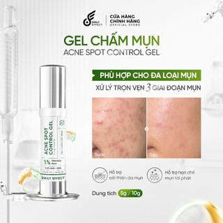   Gel Chấm Mụn Thế Hệ Mới  DAILY EFFECT Acne Spot Control Gel  5g & 10g  