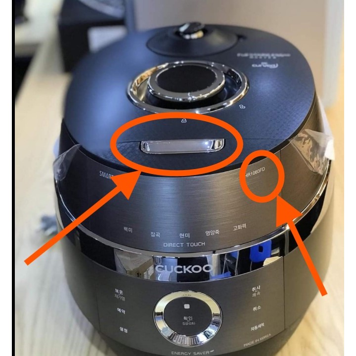 Lẫy - Gioăng nắp nồi cơm Cuckoo JHR1060FD ; JHR1060FS ; JHR1060FB - linh kiện nồi cơm điện Cuckoo Hà