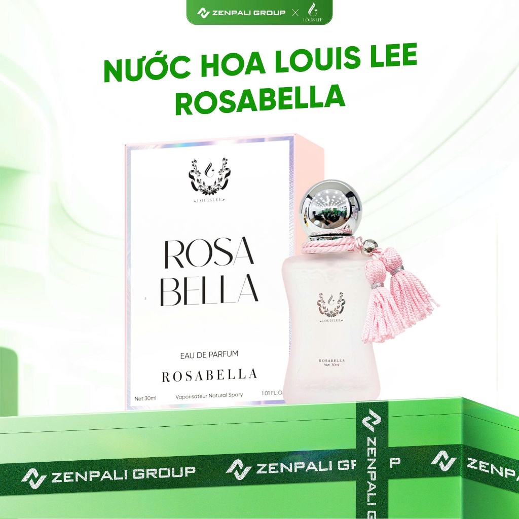 P09M Nước hoa Louis Lee ROSABELLA ngọt ngào, nữ tính, mơ màng