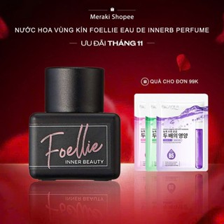 [CHE TÊN] Nước hoa vùng kín Foellie đen hương hoa hồng đen hương thơm tươi mát cuốn hút quyến rũ cho nữ