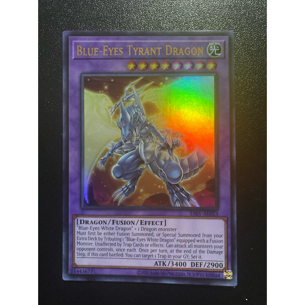 Blue-Eyes Tyrant Dragon - Ultra AE - ES01-AE023
