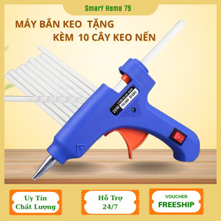    Tặng 10 Keo Nến   Máy Bắn Keo Nến Silicon Nhỏ Gọn Tiện Lợi Dùng Cho Trang Trí Và Thủ Công Gắn Sản Phẩm Máy Có Vỉ Đẹp 