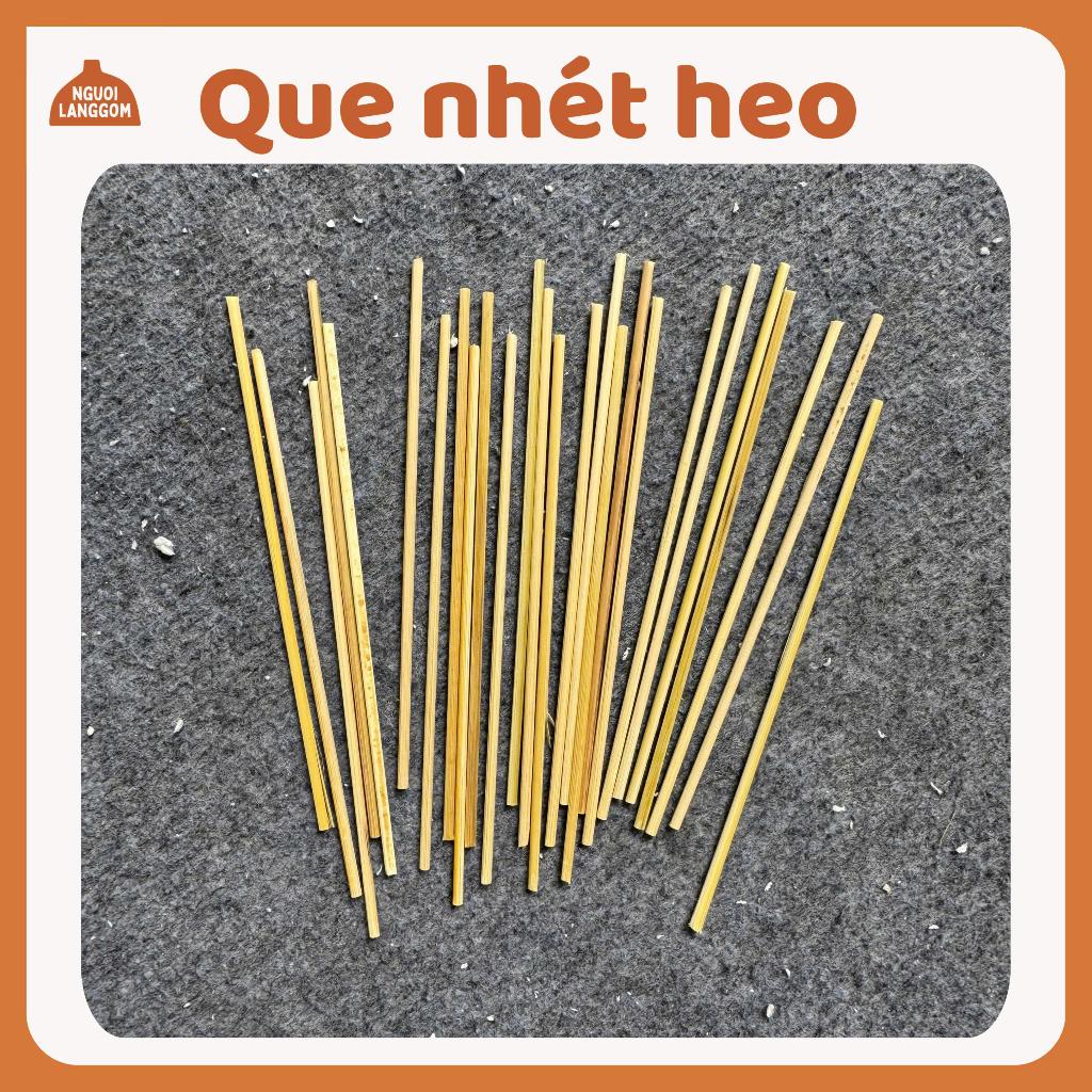 Que nhét tiền sản phẩm heo MINI tiết kiệm lỗ tròn-Người Làng Gốm