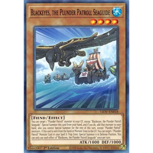 Blackeyes, the Plunder Patroll Seaguide - Common TCG - LIOV-EN018