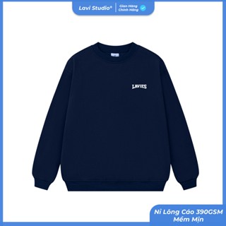  Áo Sweater Nỉ Lông Cáo Cao Cấp Local Brand Lavi Studio Nam Nữ Unisex  Wavy 