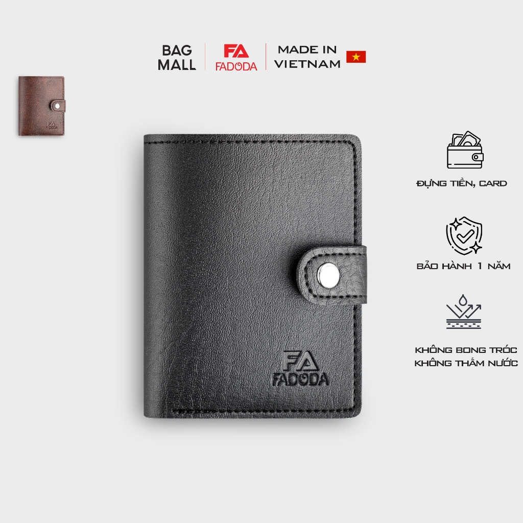 Ví da mini cầm tay Fadoda FVN20
