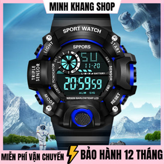 Đồng Hồ Đeo Tay SPORT WATCH Kỹ Thuật Số Dây Cao Su Đa Năng Thời Trang Thể Thao Cho Nam Nữ