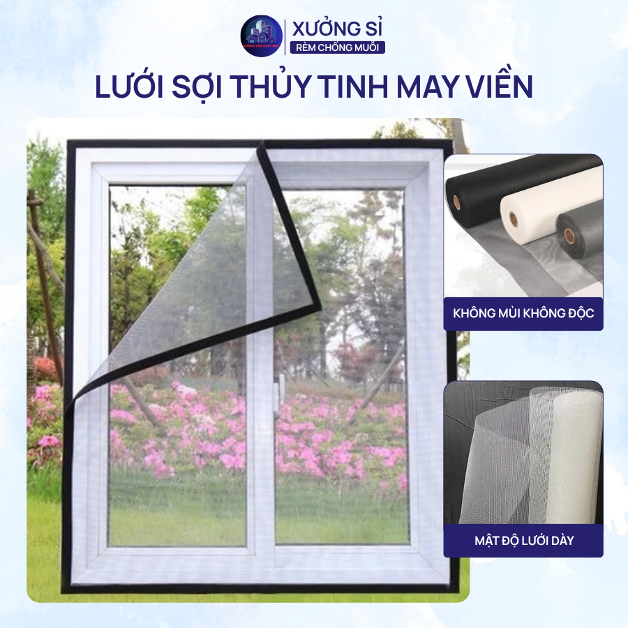Lưới Chống Muỗi Trong Nhà Màu Xám Đen Có Thể Tháo Rời Tiện Dụng Rèm Lưới Chống Muỗi Cửa Sổ Làm Theo Yêu Cầu windowblinds